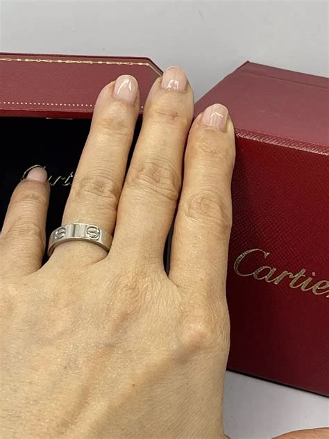 cartier love ring look real.